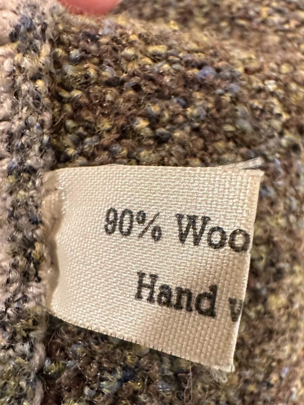 IVA KNIGHT Quality Handframed Knitwear from Scottland V-Neck Sweater Cardigan - Picture 4 of 8